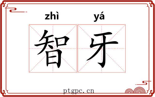 智牙