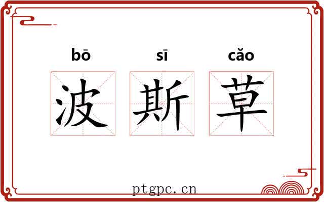 波斯草 波斯草