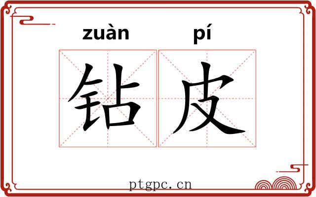 钻皮