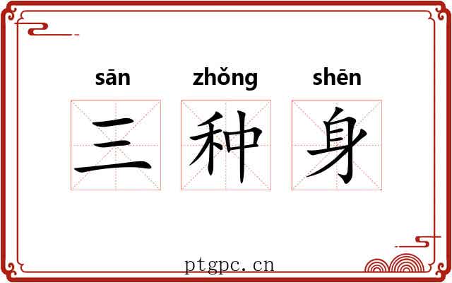 三种身