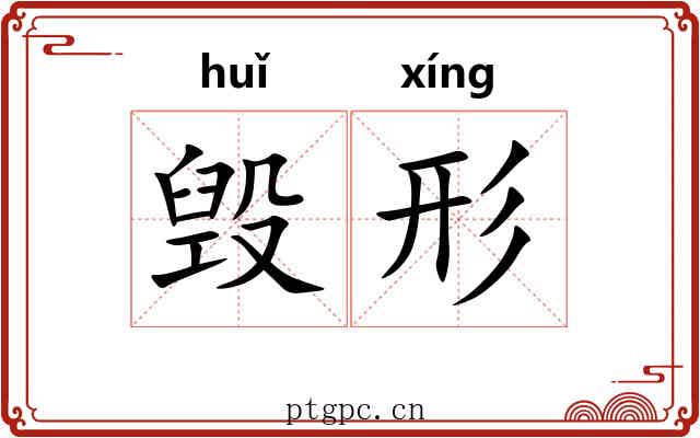 毁形