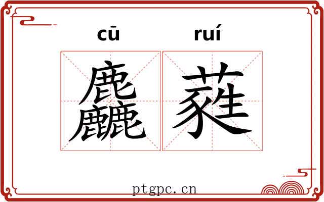 麤蕤