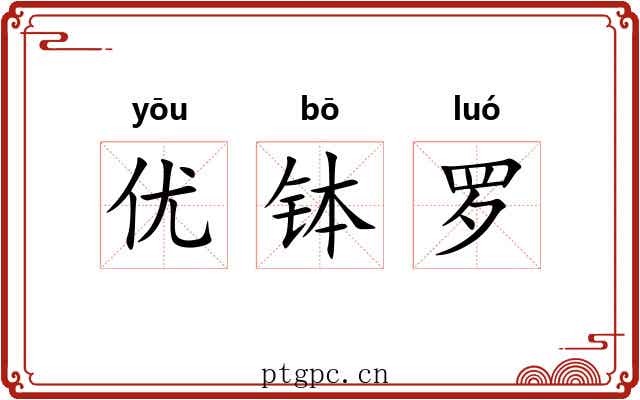 优钵罗 优钵罗