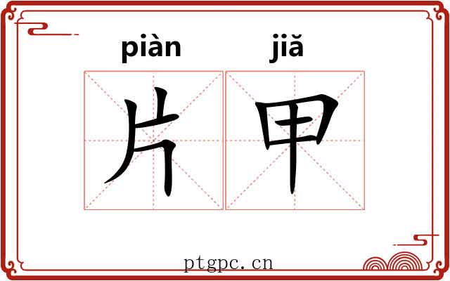 片甲
