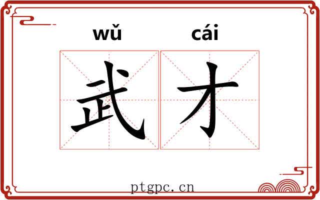 武才