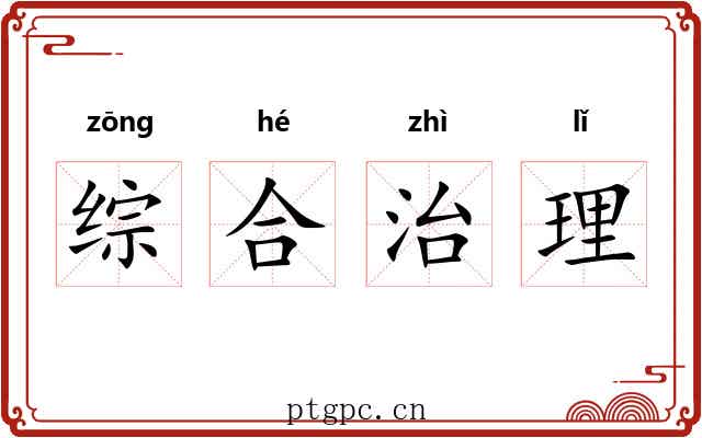 综合治理 综合治理