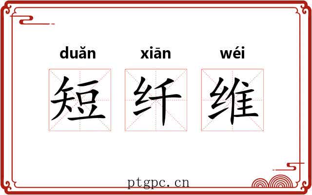 短纤维 短纤维