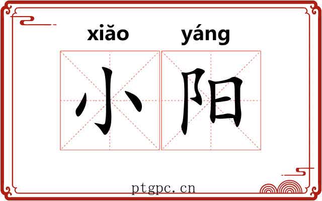 小阳 小阳
