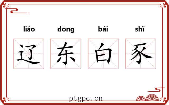 辽东白豕 辽东白豕