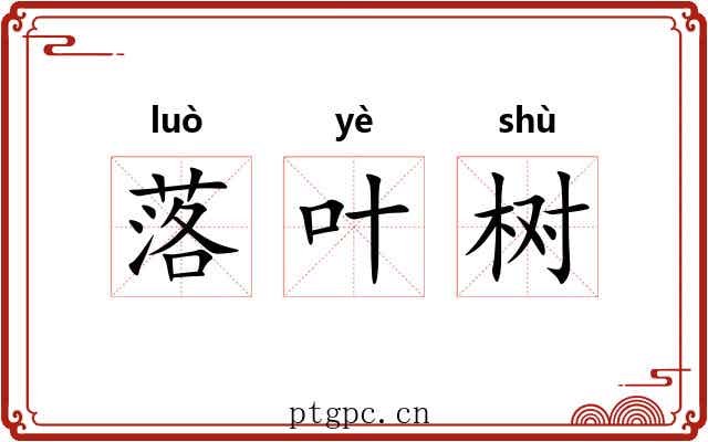 落叶树
