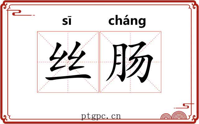 丝肠