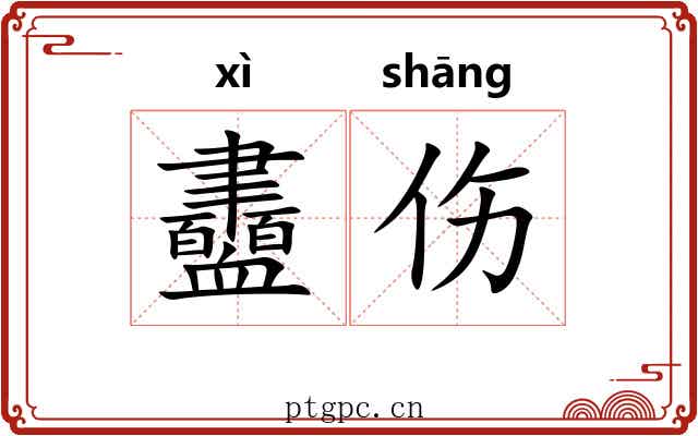 衋伤