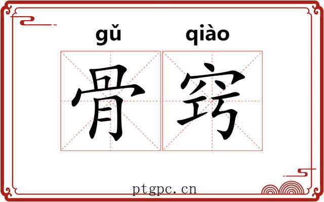 骨窍 骨窍