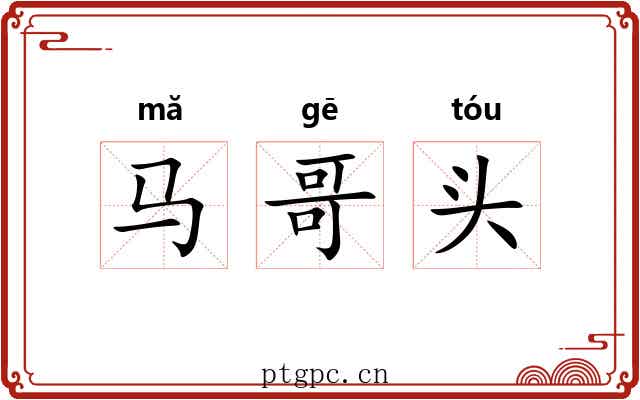 马哥头 马哥头