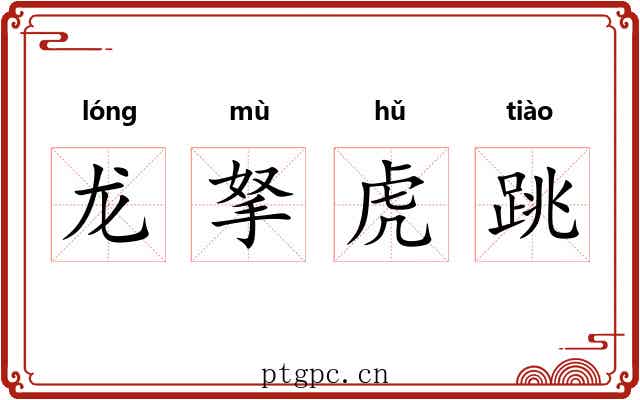 龙拏虎跳 龙拏虎跳