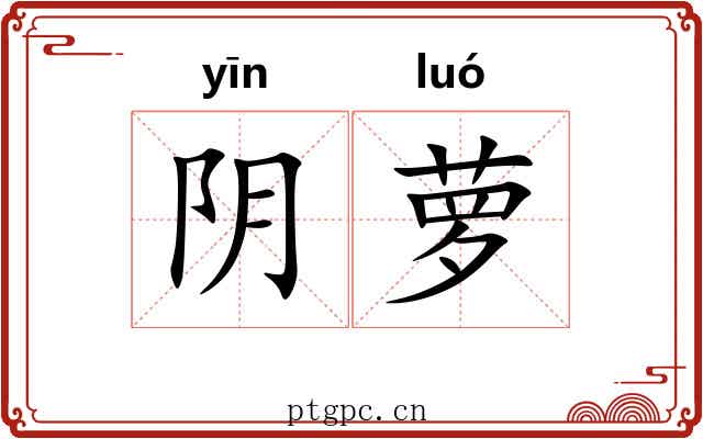 阴萝 阴萝