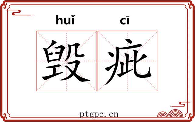 毁疵