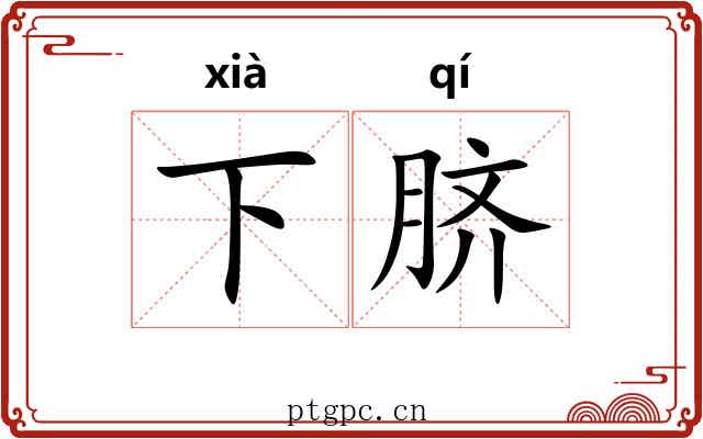 下脐