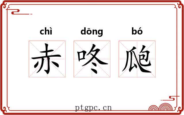 赤咚瓟