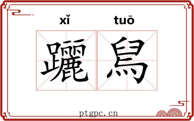 躧舃