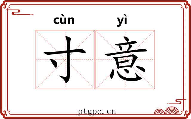 寸意