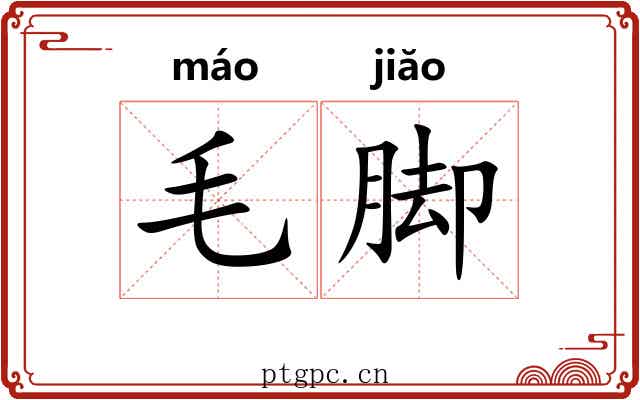 毛脚