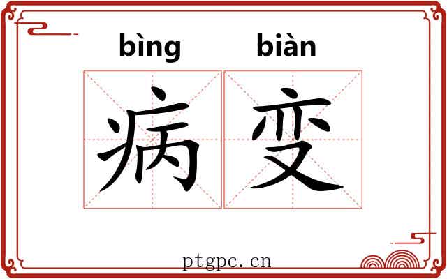 病变 病变
