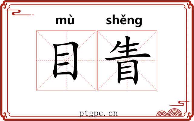 目眚