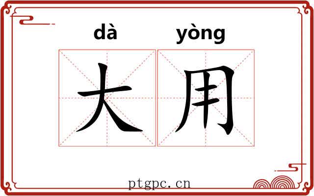 大用 大用