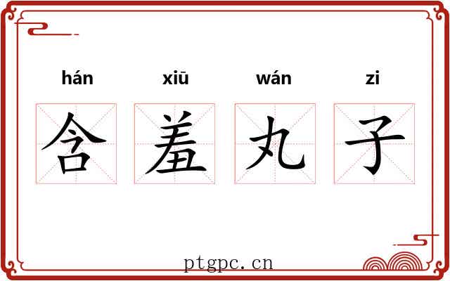 含羞丸子 含羞丸子