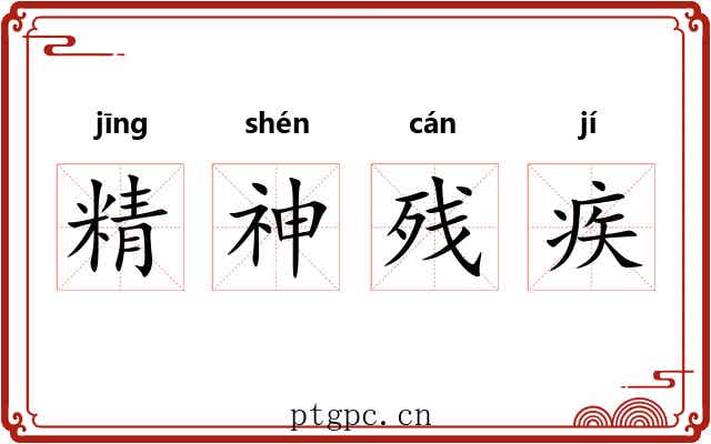 精神残疾 精神残疾