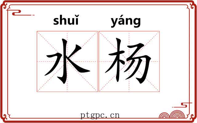 水杨