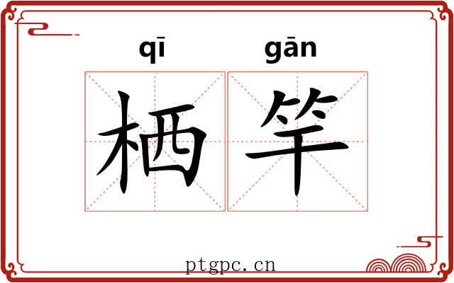 栖竿