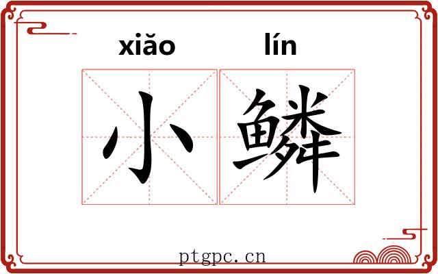小鳞 小鳞