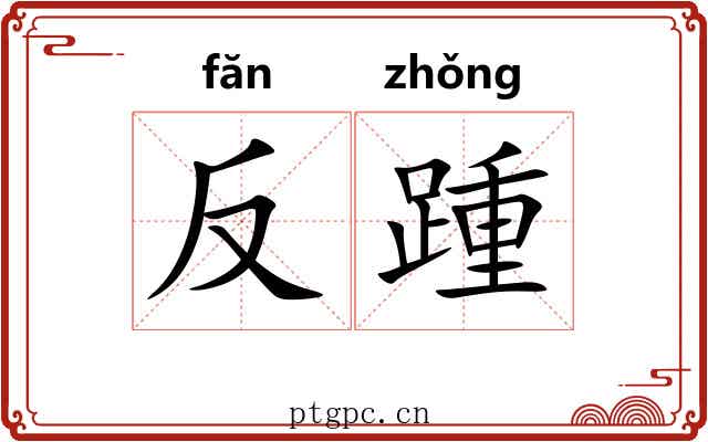 反踵 反踵