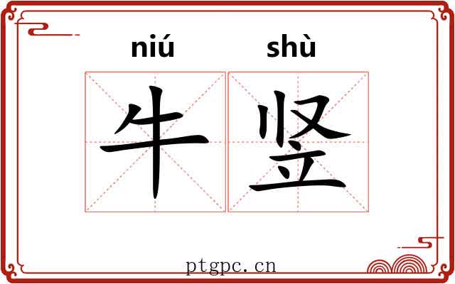 牛竖 牛竖