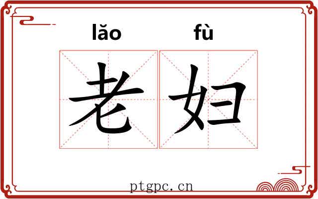 老妇 老妇