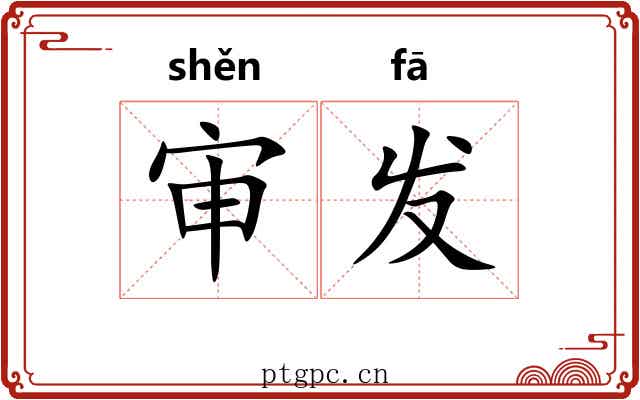 审发