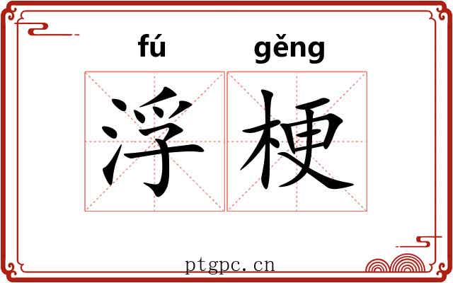 浮梗 浮梗