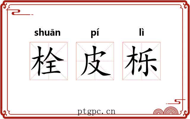 栓皮栎 栓皮栎