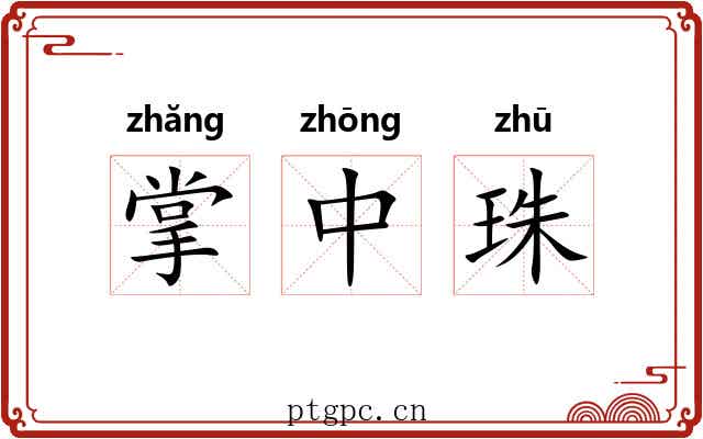 掌中珠 掌中珠