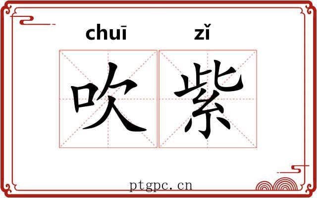 吹紫 吹紫