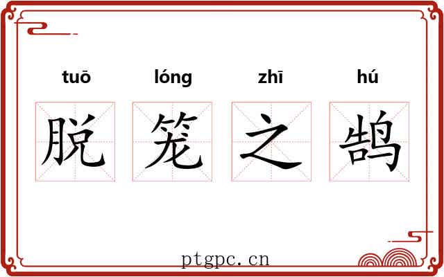 脱笼之鹄 脱笼之鹄