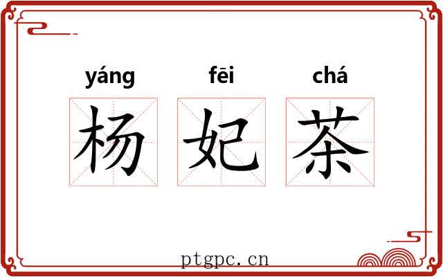 杨妃茶 杨妃茶