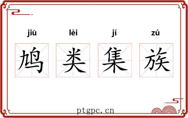 鸠类集族 鸠类集族