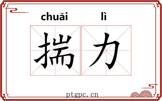 揣力