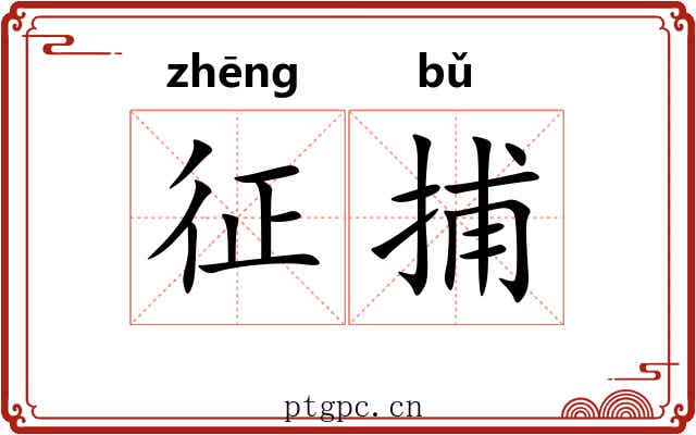 征捕