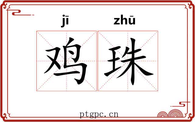 鸡珠