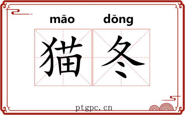 猫冬