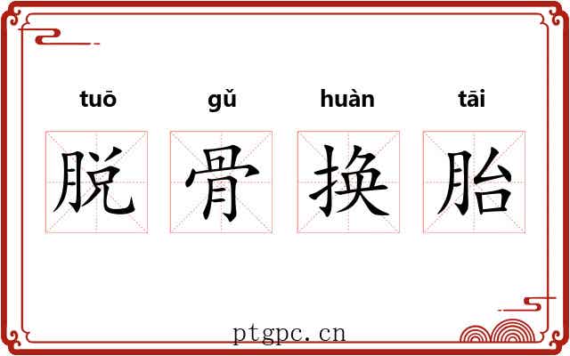 脱骨换胎 脱骨换胎